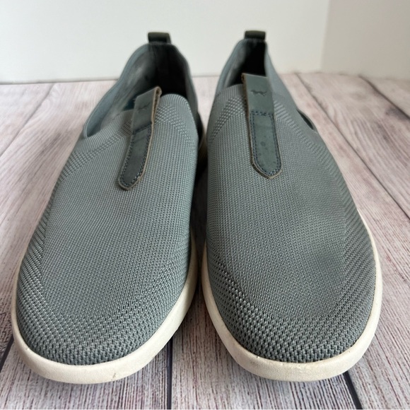 Wolf & Sheperd Swiftknit Grey Slip On Shoes 11 - Picture 2 of 8